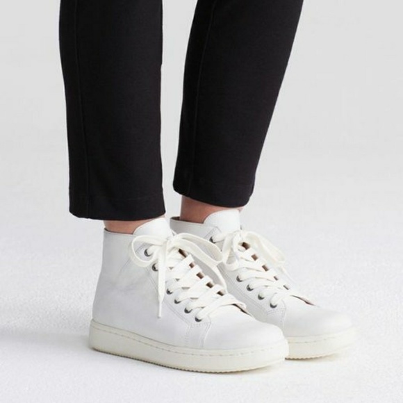eileen fisher nod leather sneaker